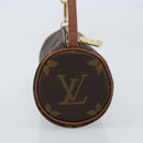 LOUIS VUITTON Monogram Papillon Pouch LV Auth LNZ584-4