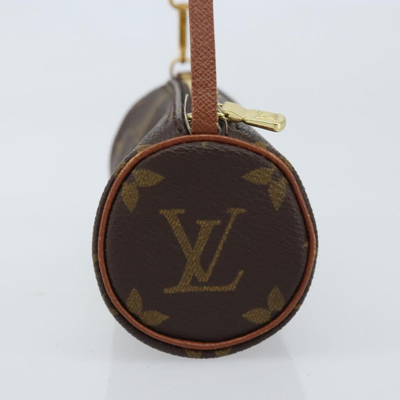LOUIS VUITTON Monogram Papillon Pouch LV Auth LNZ584