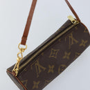 LOUIS VUITTON Monogram Papillon Pouch LV Auth LNZ584-6