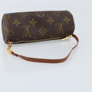 LOUIS VUITTON Monogram Papillon Pouch LV Auth LNZ584-7