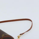LOUIS VUITTON Monogram Papillon Pouch LV Auth LNZ584-8