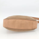 GUCCI Bamboo Shoulder Bag Suede 2way Beige Gold 001 2123 1577 Auth LNZ597-5