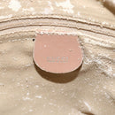 GUCCI Bamboo Shoulder Bag Suede 2way Beige Gold 001 2123 1577 Auth LNZ597-18