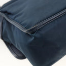 PRADA Shoulder Bag Nylon Navy Silver Auth LNZ603-16
