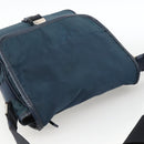 PRADA Shoulder Bag Nylon Navy Silver Auth LNZ603-6