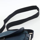 PRADA Shoulder Bag Nylon Navy Silver Auth LNZ603-8