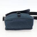 PRADA Shoulder Bag Nylon Navy Silver Auth LNZ603-5