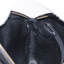 CHANEL Chain Choco Bar Umhängetasche Wildleder Schwarz Gold CC Auth LNZ606A-20