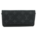 LOUIS VUITTON Monogram Eclipse Etui Lunet GM Glasses Case GI0296 LV Auth LNZ611M-13
