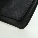 LOUIS VUITTON Monogram Eclipse Etui Lunet GM Glasses Case GI0296 LV Auth LNZ611M-14