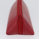 LOUIS VUITTON Epi Trousse Crayons Pen Case Red M56547 LV Auth LNZ612-3