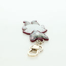 GUCCI GG Supreme Boris Yuko Higuchi Charm PVC Beige Auth LNZ613SM-14