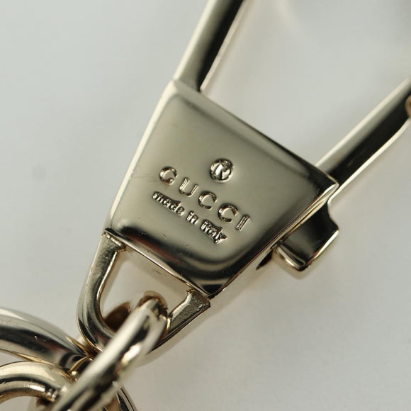 GUCCI GG Supreme Boris Yuko Higuchi Charm PVC Beige Auth LNZ613SM