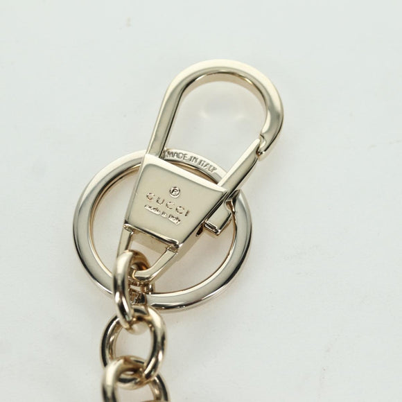 GUCCI GG Supreme Boris Yuko Higuchi Charm PVC Beige Auth LNZ613SM