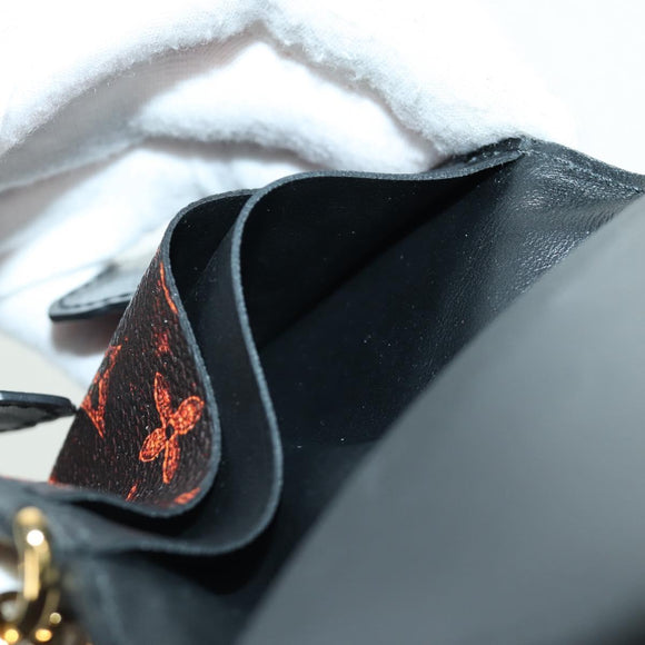 LOUIS VUITTON Epi Dog Card Holder Card Case Black M63897 LV Auth LNZ614SAM