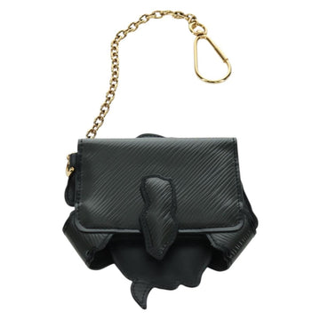 LOUIS VUITTON Epi Dog Card Holder Card Case Black M63897 LV Auth LNZ614SAM - 0