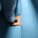 LOUIS VUITTON Monogram Vernis Houston Hand Bag Baby Blue M91005 LV Auth LNZ625-12