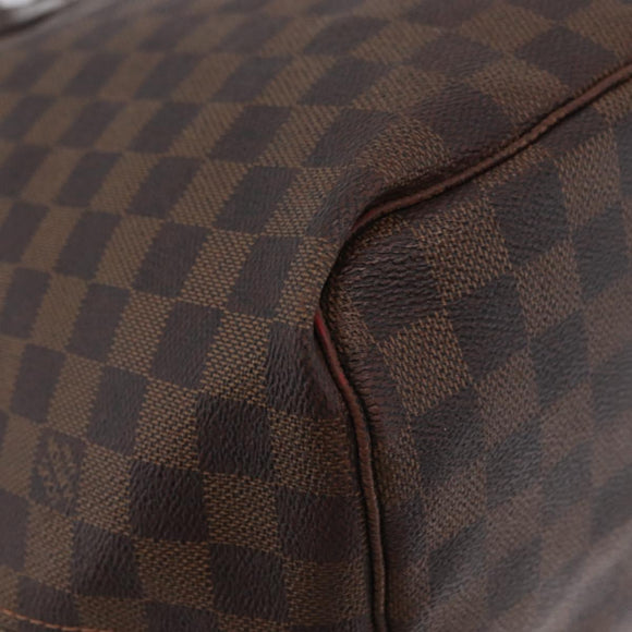 LOUIS VUITTON Damier Ebene Neverfull GM Tote Bag N51106 LV Auth LNZ627