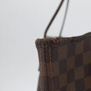 LOUIS VUITTON Damier Ebene Neverfull GM Tote Bag N51106 LV Auth LNZ627-4