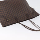 LOUIS VUITTON Damier Ebene Neverfull GM Tote Bag N51106 LV Auth LNZ627-7