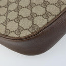 GUCCI GG Supreme Shoulder Bag PVC Beige Gold 007 89 0094 Auth LNZ636-14