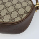 GUCCI GG Supreme Shoulder Bag PVC Beige Gold 007 89 0094 Auth LNZ636-15