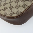 GUCCI GG Supreme Shoulder Bag PVC Beige Gold 007 89 0094 Auth LNZ636-16