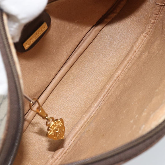 GUCCI GG Supreme Shoulder Bag PVC Beige Gold 007 89 0094 Auth LNZ636