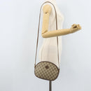 GUCCI GG Supreme Shoulder Bag PVC Beige Gold 007 89 0094 Auth LNZ636-23