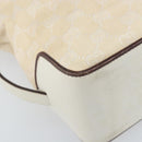 GUCCI GG Canvas Hand Bag Ivory Silver 107757 Auth LNZ640-14