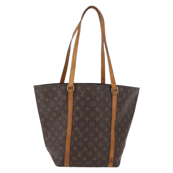LOUIS VUITTON Monogram Sac Shopping Tote Bag M51108 LV Auth LNZ646