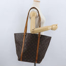 LOUIS VUITTON Monogram Sac Shopping Tote Bag M51108 LV Auth LNZ646-23