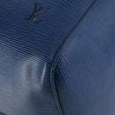 LOUIS VUITTON Epi Keepall 55 Boston Bag Toledo Blue M42955 LV Auth LNZ652A-12