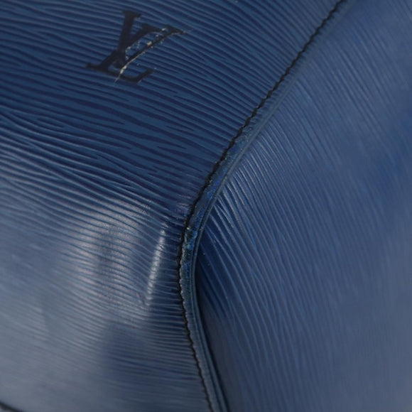 LOUIS VUITTON Epi Keepall 55 Boston Bag Toledo Blue M42955 LV Auth LNZ652A