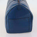 LOUIS VUITTON Epi Keepall 55 Boston Bag Toledo Blue M42955 LV Auth LNZ652A-4