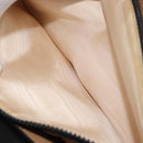CELINE Shoulder Bag Leather Black Gold Auth LNZ656-11