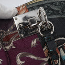 Salvatore Ferragamo Gancini Tote Bag Leather Multicolor Silver Auth LNZ658-18