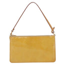 LOUIS VUITTON Monogram Vernis Lexington Pouch Beige M91010 LV Auth LNZ662-13