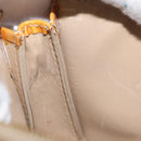 LOUIS VUITTON Monogram Vernis Lexington Pouch Beige M91010 LV Auth LNZ662-12