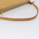 LOUIS VUITTON Monogram Vernis Lexington Pouch Beige M91010 LV Auth LNZ662-8