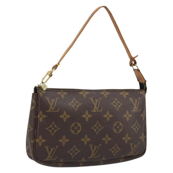 LOUIS VUITTON Monogram Pochette Accessoires Pouch M51980 LV Auth LNZ664