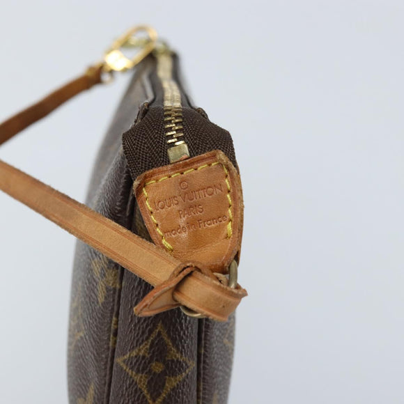 LOUIS VUITTON Monogram Pochette Accessoires Pouch M51980 LV Auth LNZ664