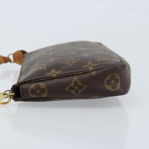 LOUIS VUITTON Monogram Pochette Accessoires Pouch M51980 LV Auth LNZ664