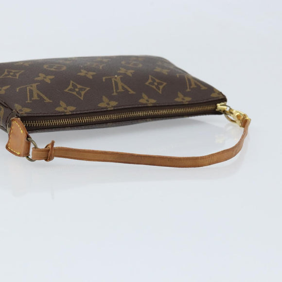 LOUIS VUITTON Monogram Pochette Accessoires Pouch M51980 LV Auth LNZ664