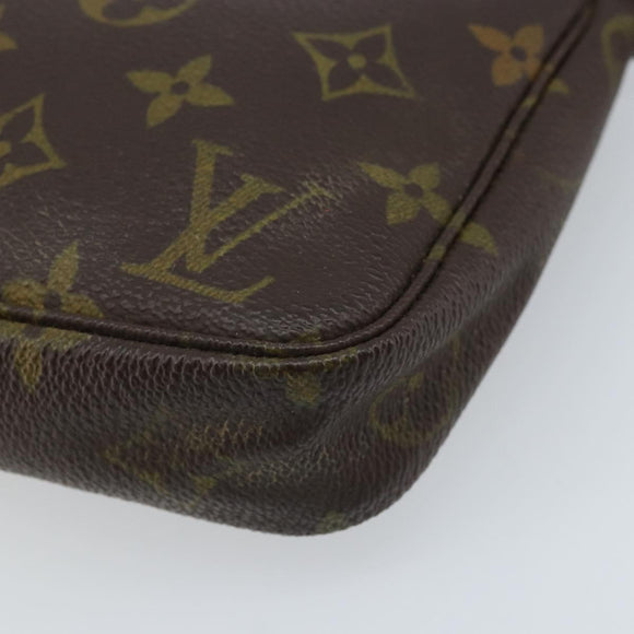 LOUIS VUITTON Monogram Pochette Accessoires Pouch M51980 LV Auth LNZ666