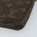 LOUIS VUITTON Monogram Pochette Accessoires Pouch M51980 LV Auth LNZ666-16