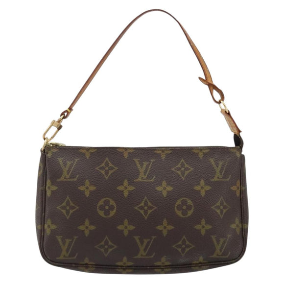 LOUIS VUITTON Monogram Pochette Accessoires Pouch M51980 LV Auth LNZ666