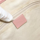 GUCCI GG Canvas Tote Bag Nylon Pink Gold 211976 Auth LNZ669-17