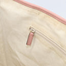 GUCCI GG Canvas Tote Bag Nylon Pink Gold 211976 Auth LNZ669-21