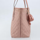 GUCCI GG Canvas Tote Bag Nylon Pink Gold 211976 Auth LNZ669-7